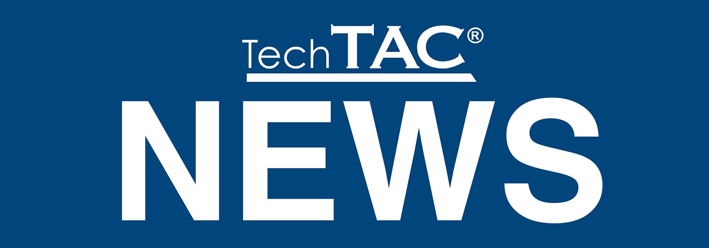 The TechTAC news banner