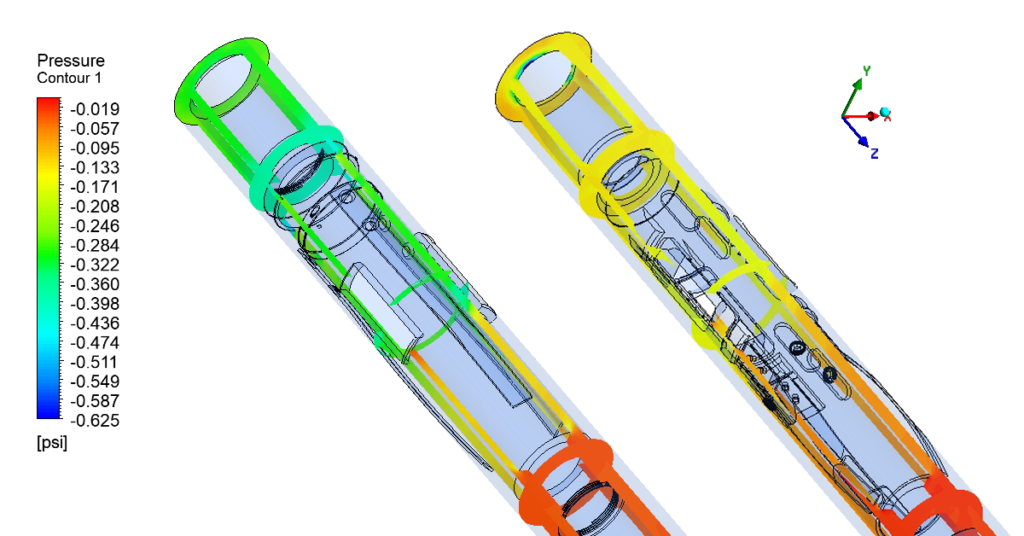 CFD analysis of two tubing anchors